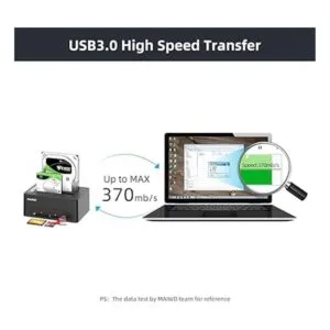 MAIWO Estación de acoplamiento de disco duro externo USB_6