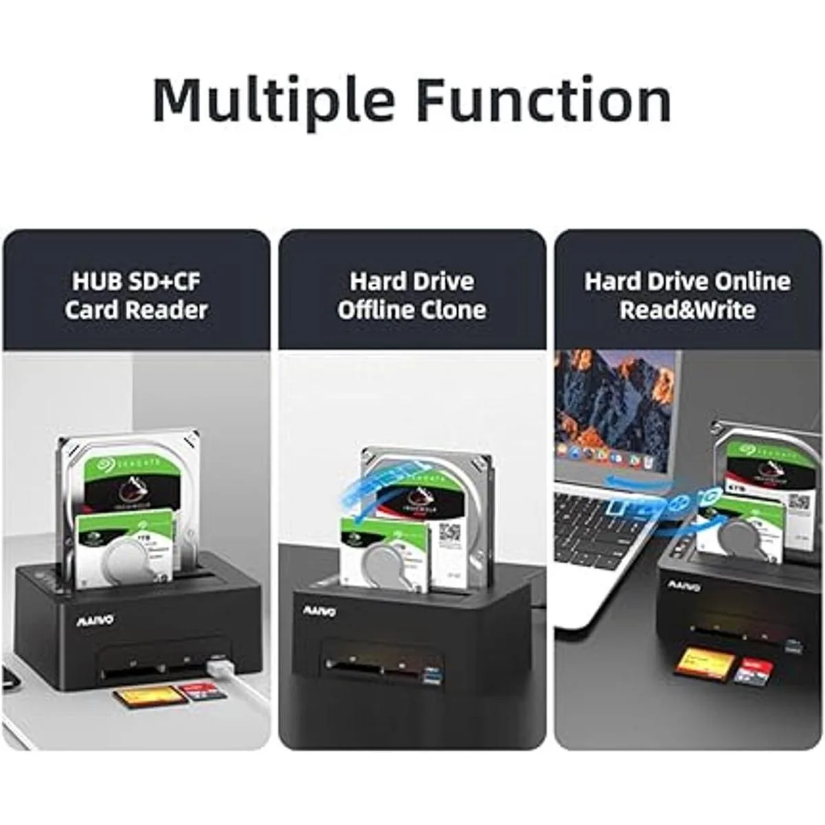 MAIWO Estación de acoplamiento de disco duro externo USB_3