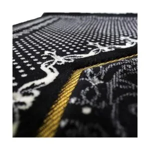 Amplia Turco Prayer Alfombra Plush Velvet janamaz_4