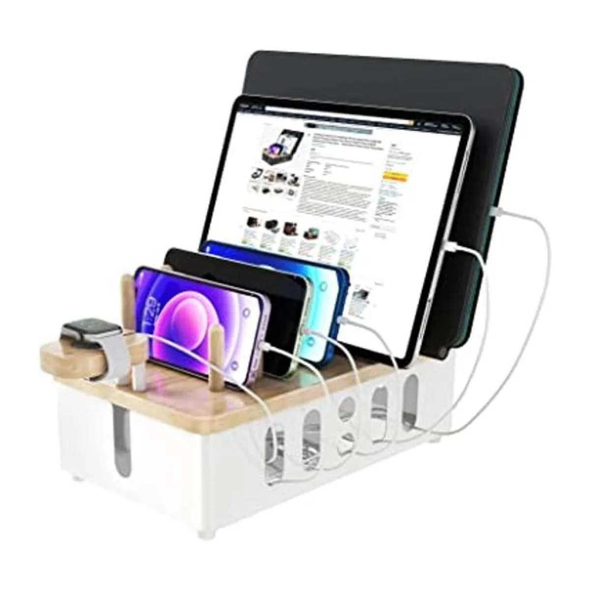 Estación de carga para múltiples dispositivos Apple nueva_1