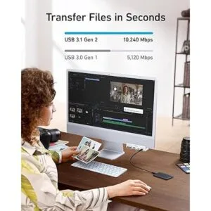 Anker Hub USB C 535 5 en 1 para iMac con 2 puertos de_4