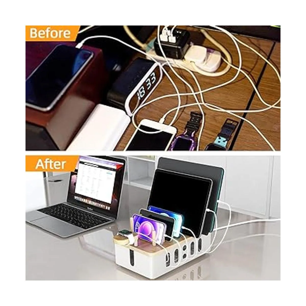 Estación de carga para múltiples dispositivos Apple nueva_4