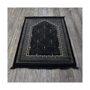 Amplia Turco Prayer Alfombra Plush Velvet janamaz_5