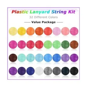 32 rollos de cuerda de cordón de plástico para niños_2