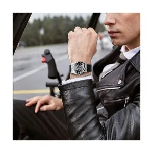 Caluxe Reloj de pulsera mecánico automático de esqueleto_2