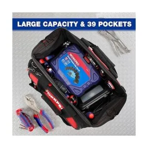 WORKPRO Bolsa de herramientas de boca ancha superior de 16_3
