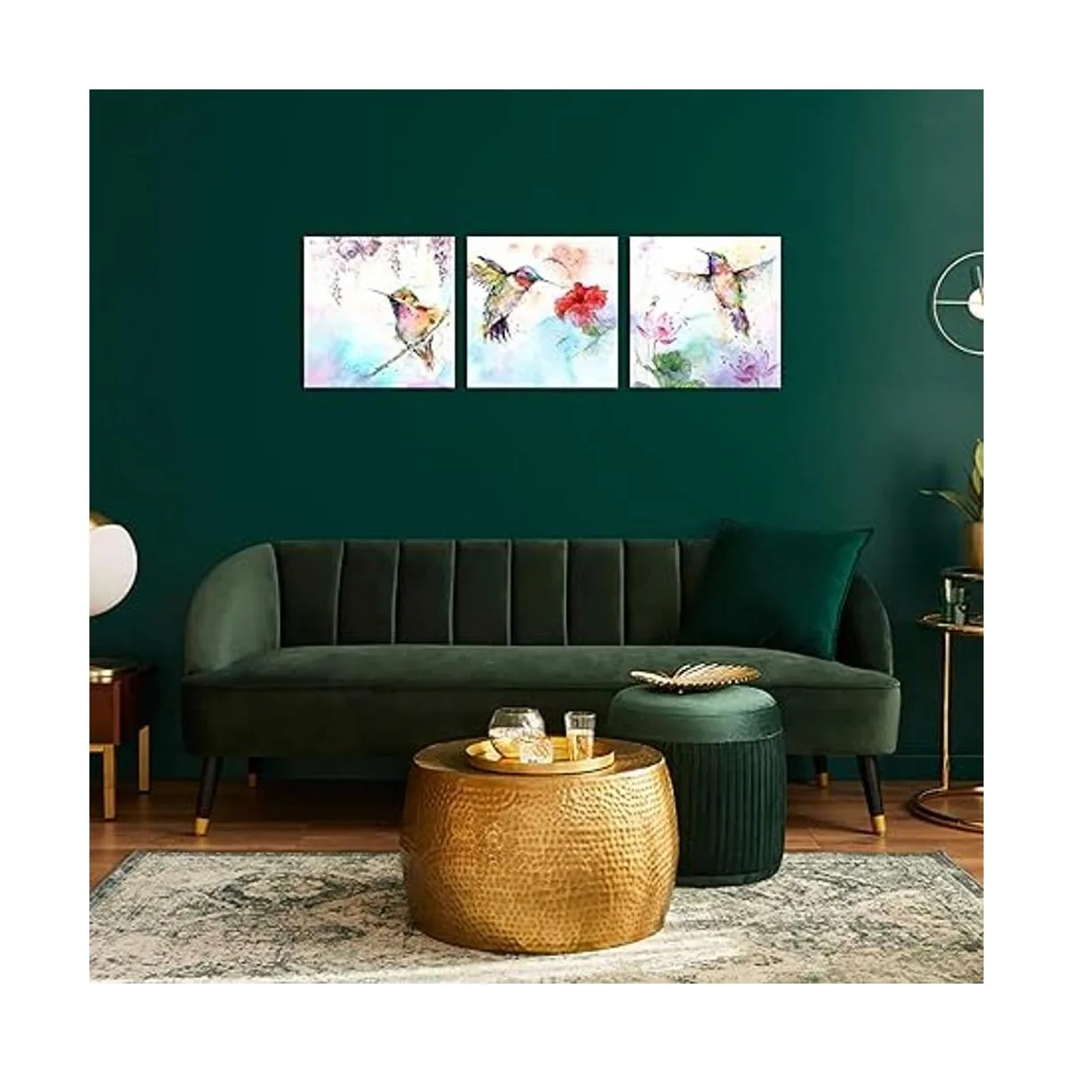 Canvbay 3 piezas de arte abstracto de pájaros para pared_3