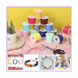 32 rollos de cuerda de cordón de plástico para niños_5