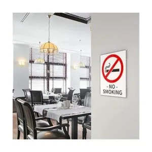 Niubee Soporte de pared de acrílico con adhesivo 3M para_4