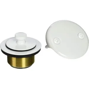 Westbrass D94K50 Tapón de drenaje de bañera giratorio y_3