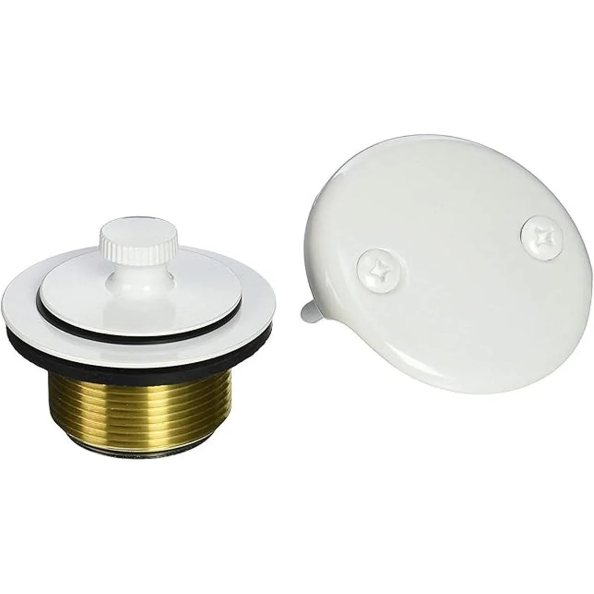 Westbrass D94K50 Tapón de drenaje de bañera giratorio y_3