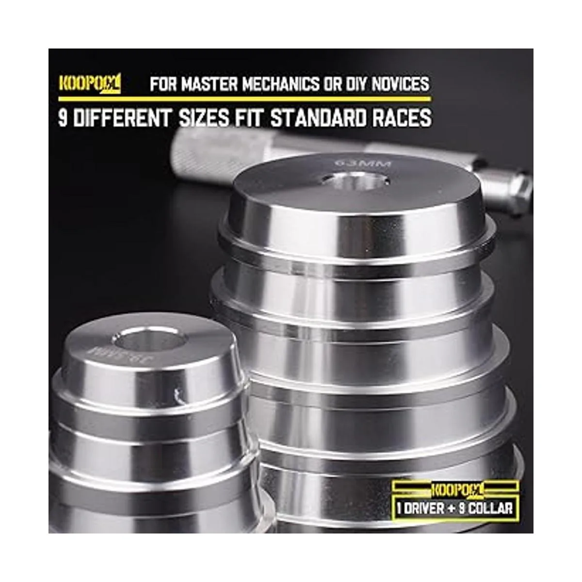 Juego de instalación universal de rodamientos y bujes de_6