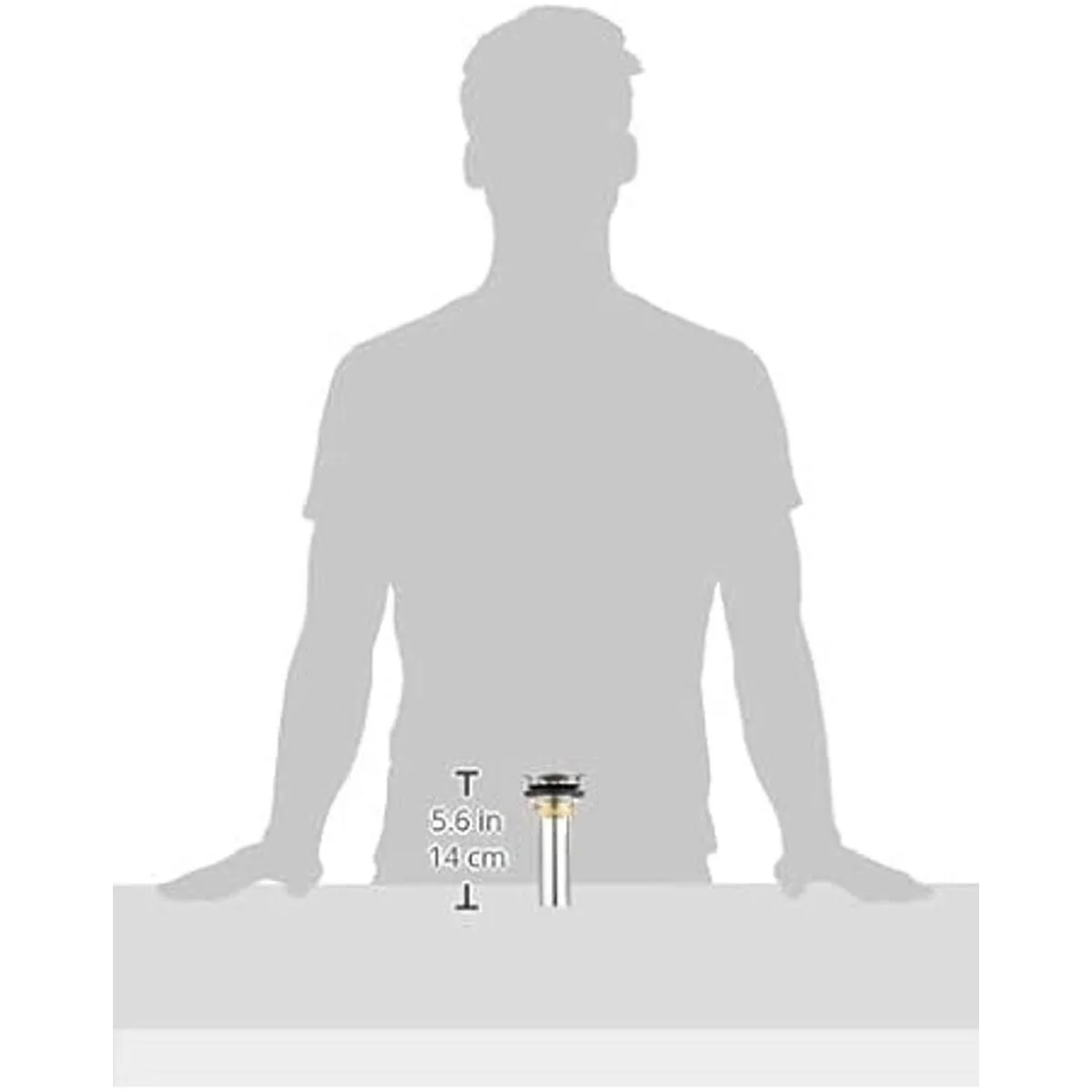 Hansgrohe 50001 Screwin Bathroom Sink Drain 1 14_3