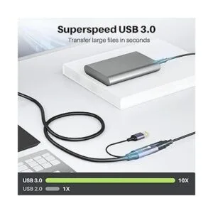 GearIT Cable de extensión activo USB 3.0 30 pies Amacho_2