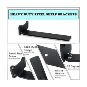 Soportes de estante industriales resistentes en L_3