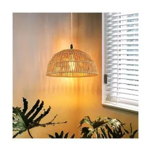 Lámpara colgante enchufable luces colgantes con cable de_5