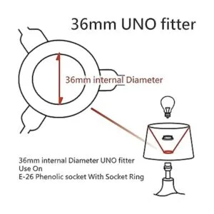 Aspen Creative 58055 Construcción en forma de campana de_5