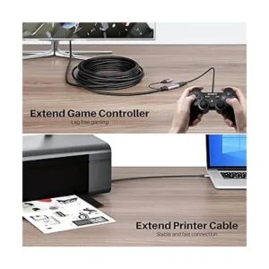 GearIT Cable de extensión activo USB 3.0 30 pies Amacho_5