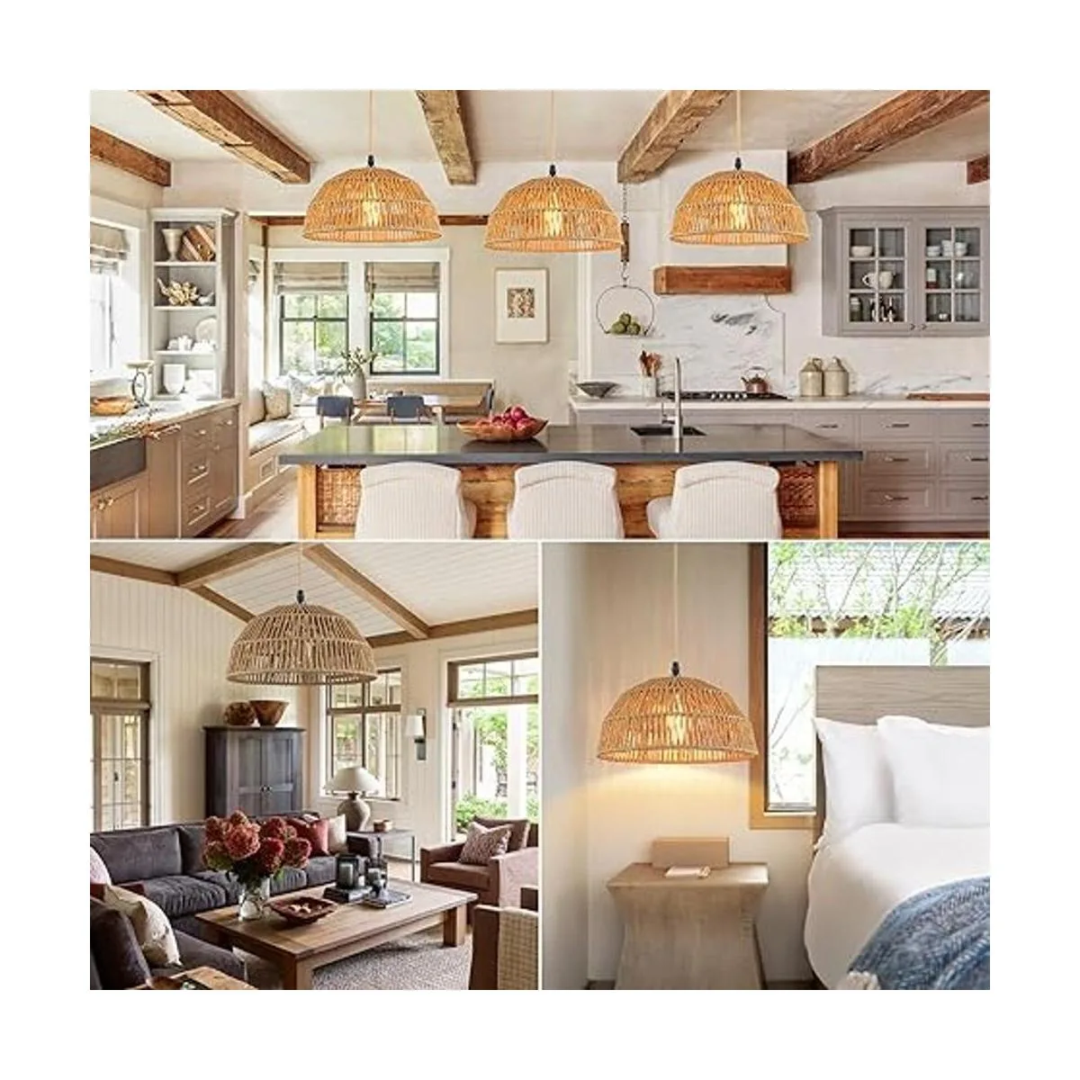 Lámpara colgante enchufable luces colgantes con cable de_7