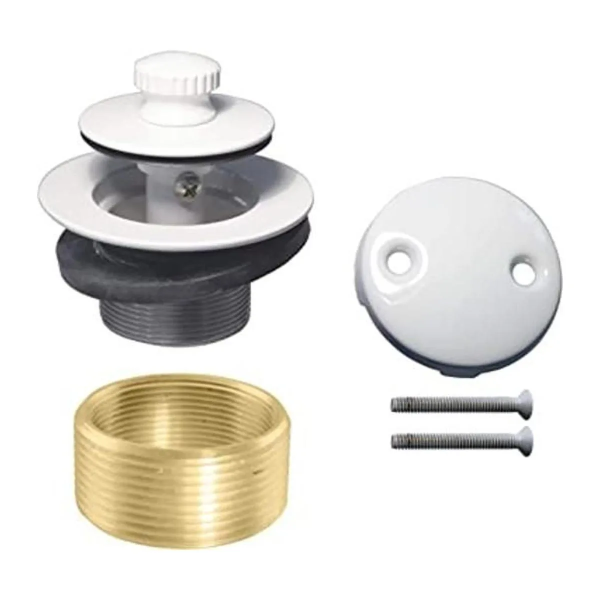 Westbrass D94K50 Tapón de drenaje de bañera giratorio y_1