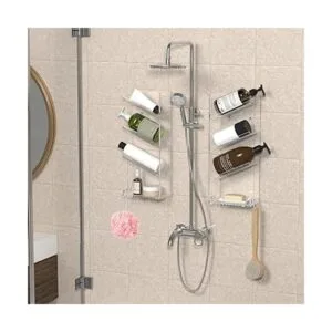AITEE Organizador de baño acrílico para ducha organizador_5