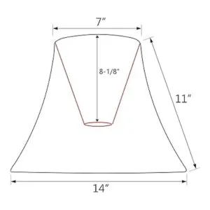 Aspen Creative 58055 Construcción en forma de campana de_6