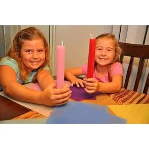 Haz tu propio kit de velas de cera de abeja incluye 10_5