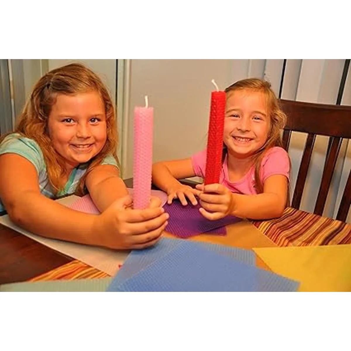 Haz tu propio kit de velas de cera de abeja incluye 10_5