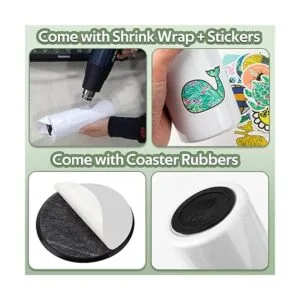 Paquete de 8 vasos por sublimación de 20 onzas botella de_5