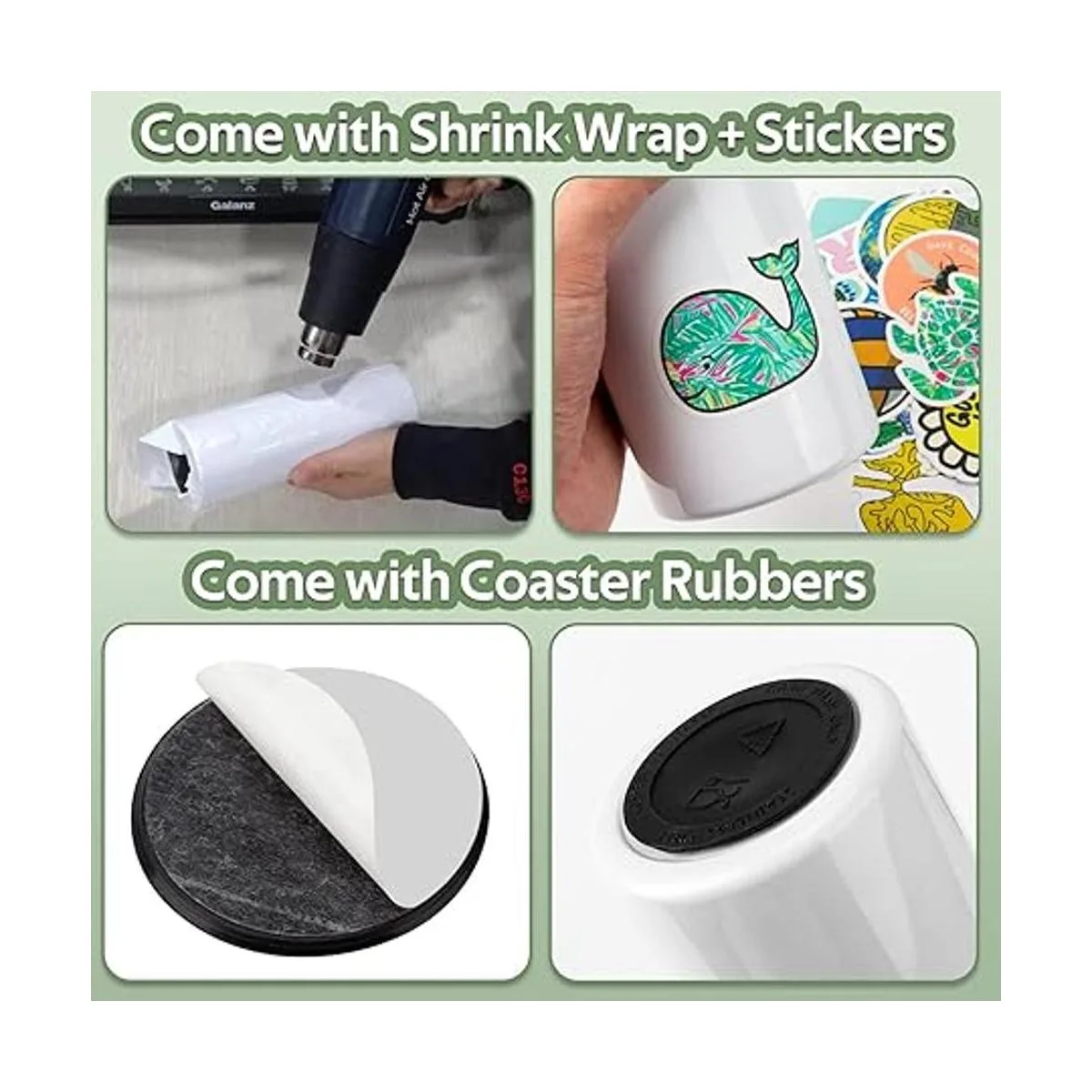 Paquete de 8 vasos por sublimación de 20 onzas botella de_5