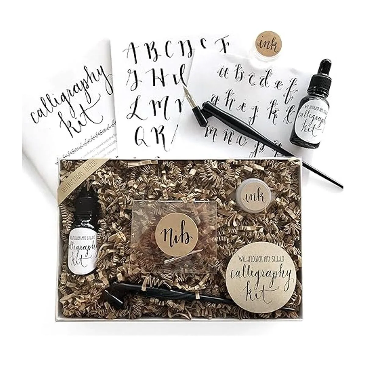 Kit de iniciación de caligrafía para principiantes con_3