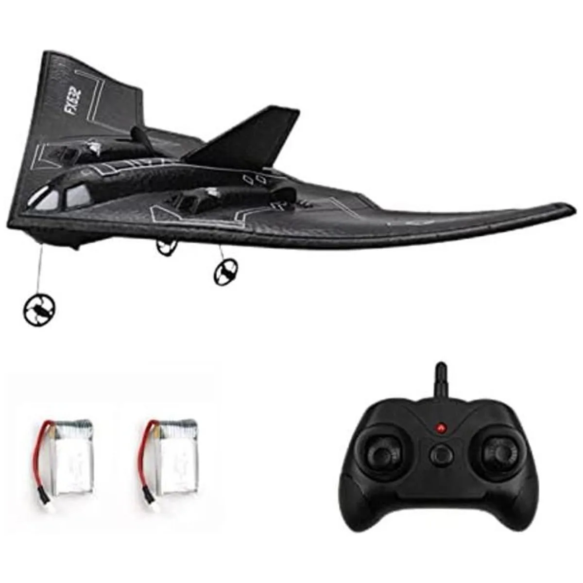 Eayaele Foam B2 Spirit Bomber RC Plane 2 CH Remote_1