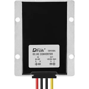 DROK Convertidor Boost Buck de 9 V36 V a 12 V 20 A 240 W_4