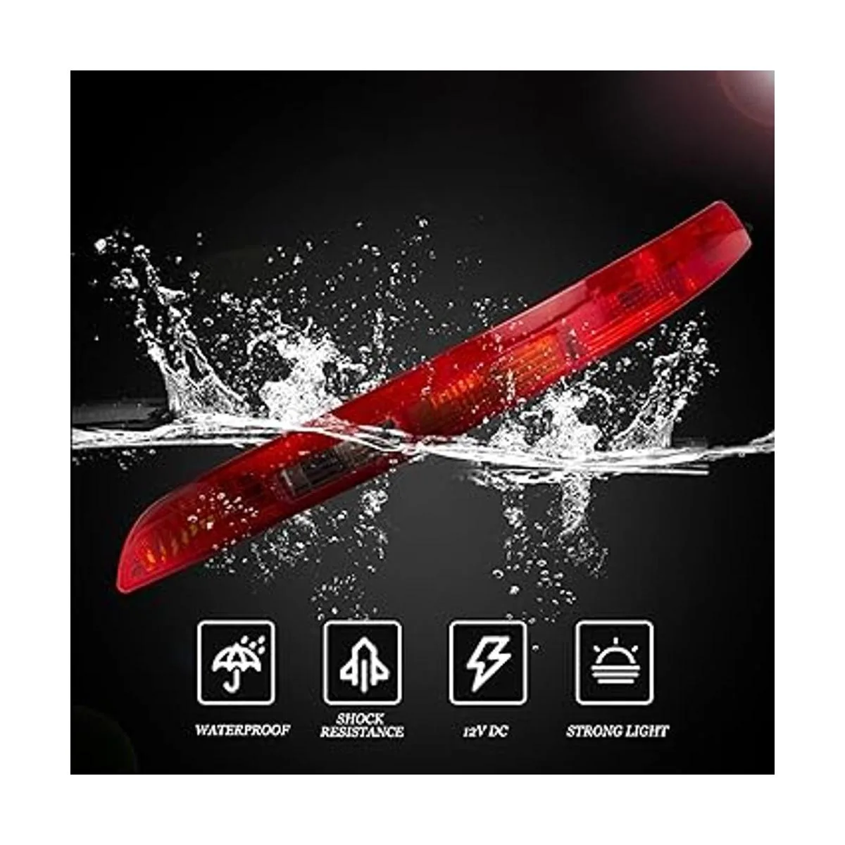 Luz trasera de freno trasera izquierda para el lado del_2