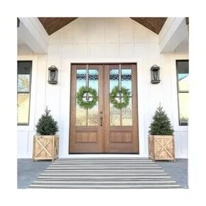 Alfombra a rayas blancas y negras para interiores y_4