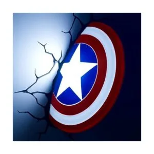 Lámpara 3D Light FX del Capitán América de LED para_3