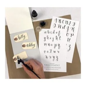 Kit de iniciación de caligrafía para principiantes con_5