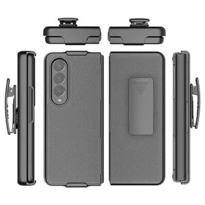 SaharaCase Carcasa rígida delgada con clip para cinturón_5