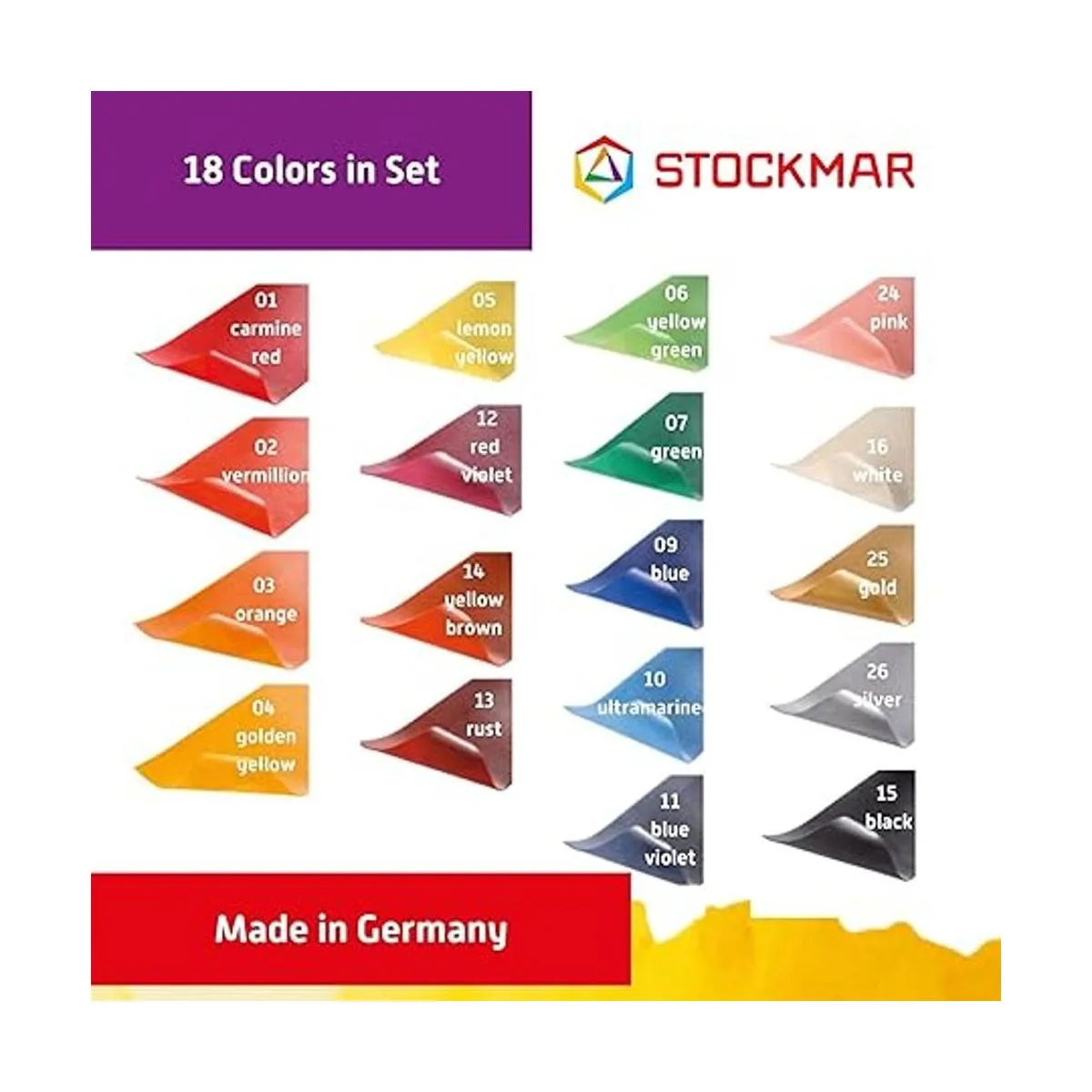 Stockmar cera de abejas decoración natural Hojas 18 varios_4