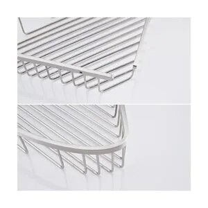 GORDEE Cesta de ducha de baño diseño hueco en las_4