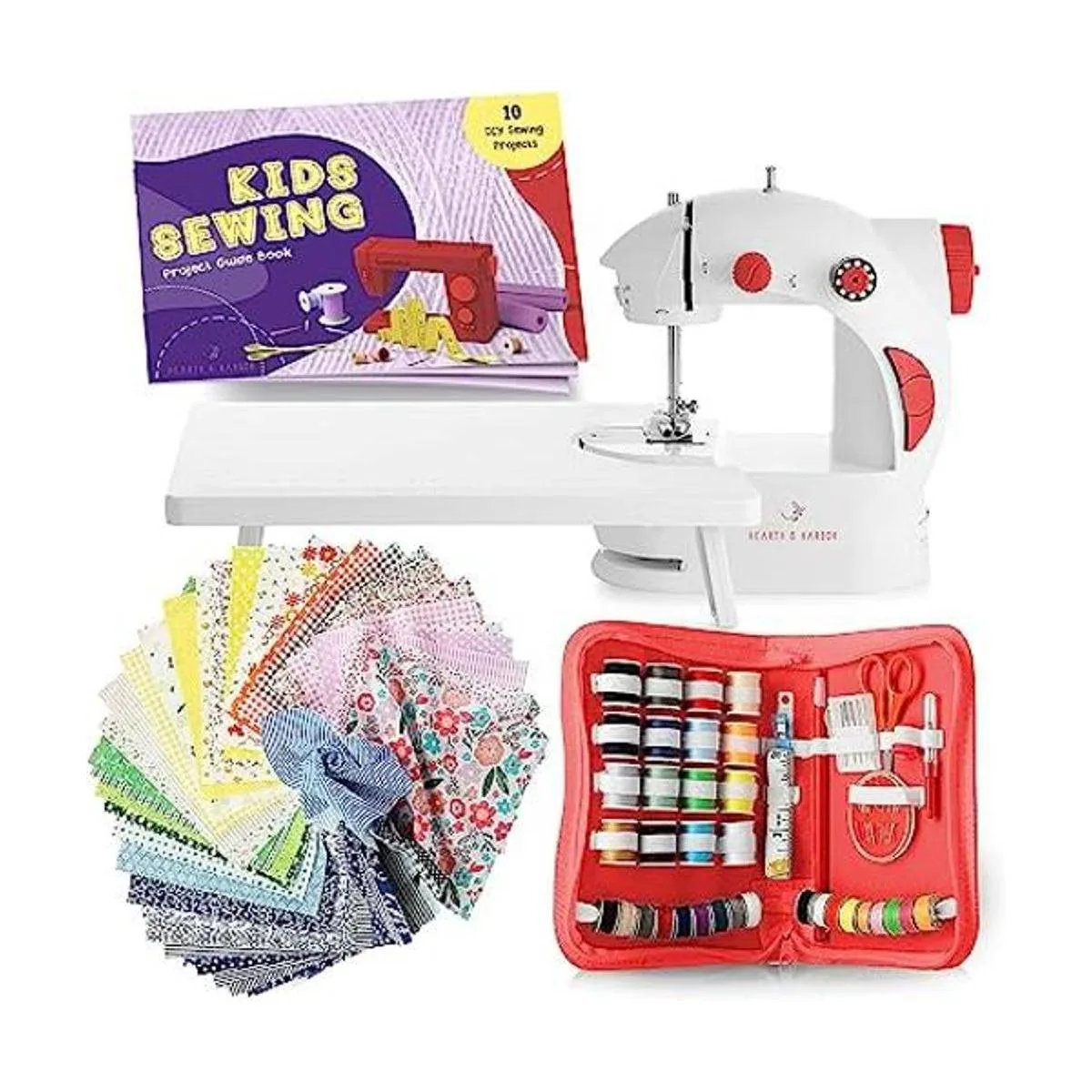 Hearth Harbor Mini máquina de coser para principiantes_1