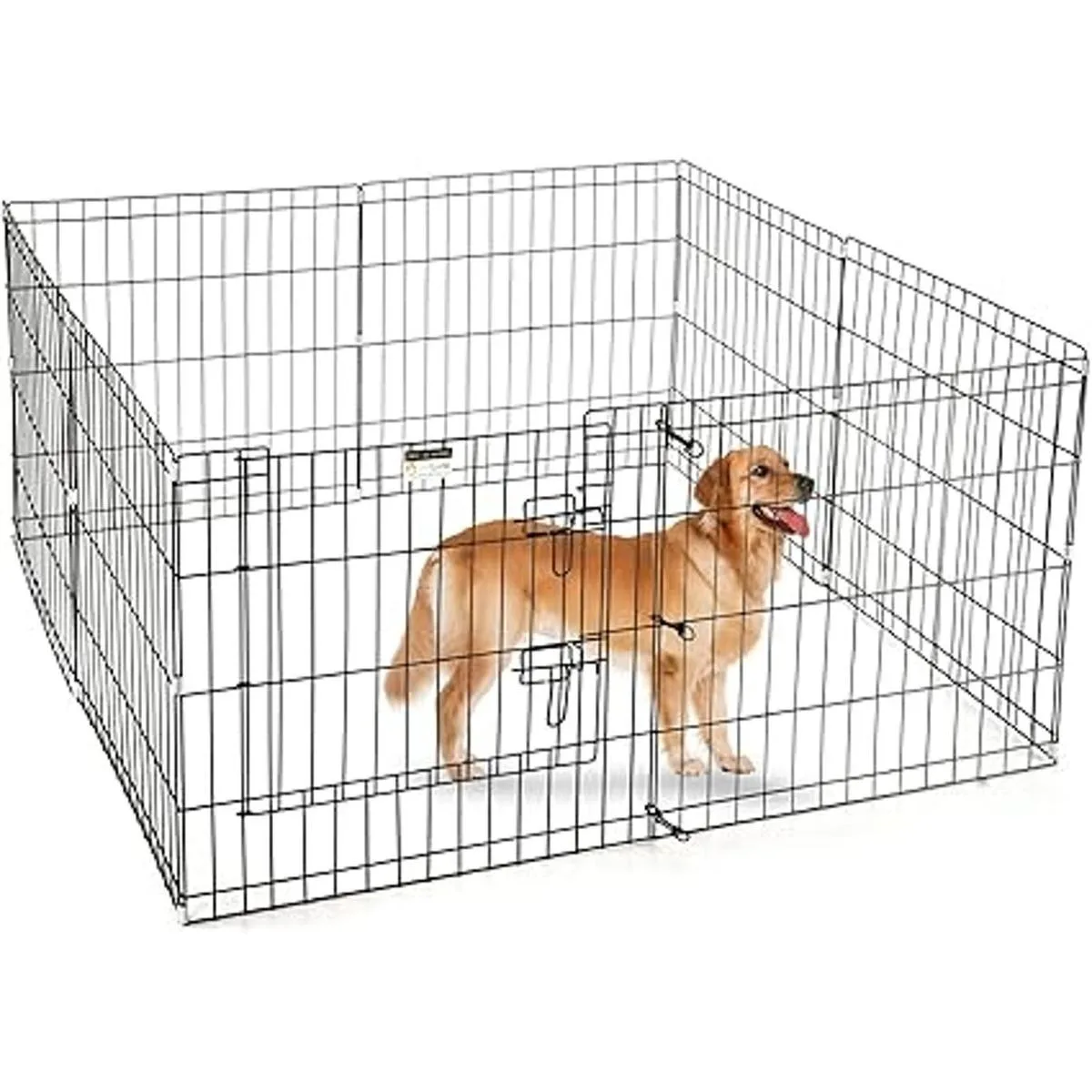 Puppy Playpen Collection Foldable Metal Exercise_3