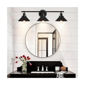 3 luces negras para baño lámparas de tocador de granja_5
