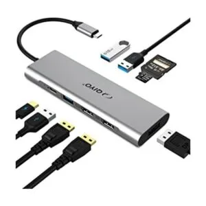 Estación de acoplamiento concentrador USB C estación de_1