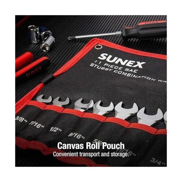 Sunex Juego de llaves combinadas métricas_5