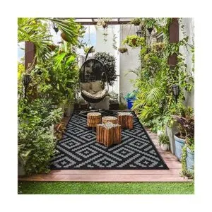 GENIMO Alfombra de exterior para espacio libre de patio_3