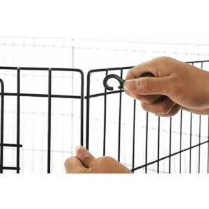 Puppy Playpen Collection Foldable Metal Exercise_7
