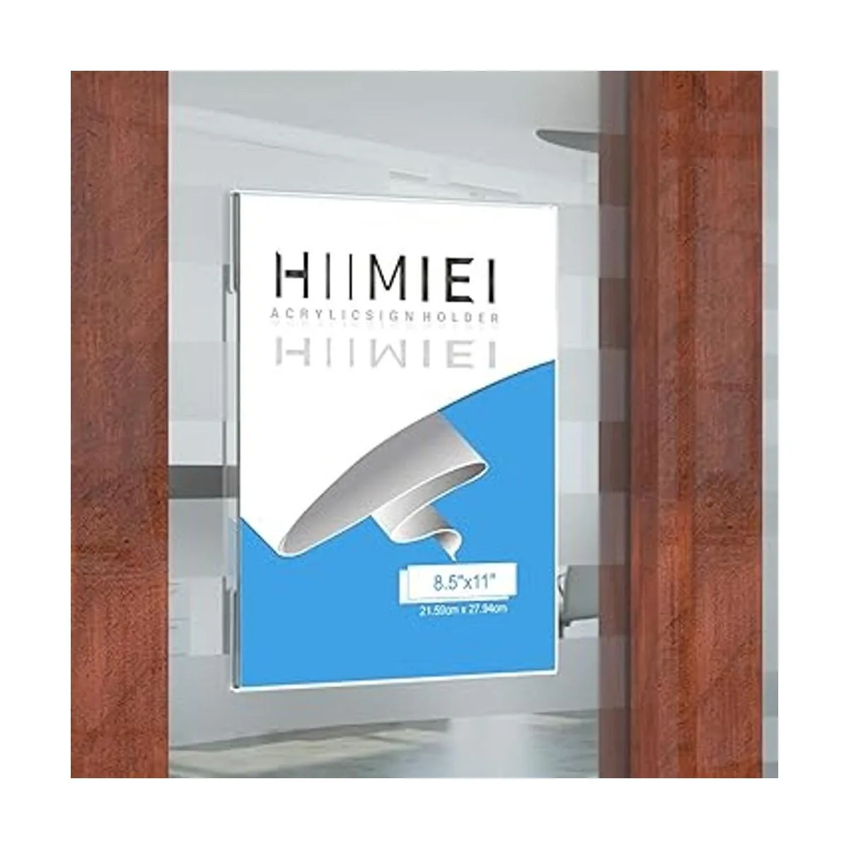 HIIMIEI Paquete de 12 soportes de pared de acrílico_6