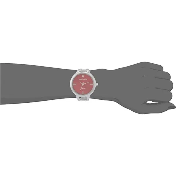 Anne Klein Reloj de pulsera con esfera de diamante_6