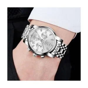 OLEVS Men Multifunction Watch Multi Dial Waterproof_4